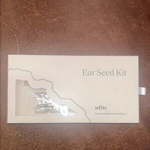 Elegant Ear Seed Kit with Silver Accents